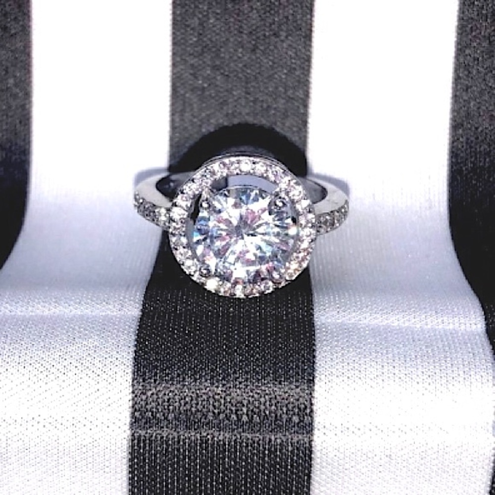 sterling silver ring sz 4.5